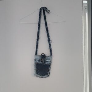 Abercrombie & Fitch Blue Denim Bag